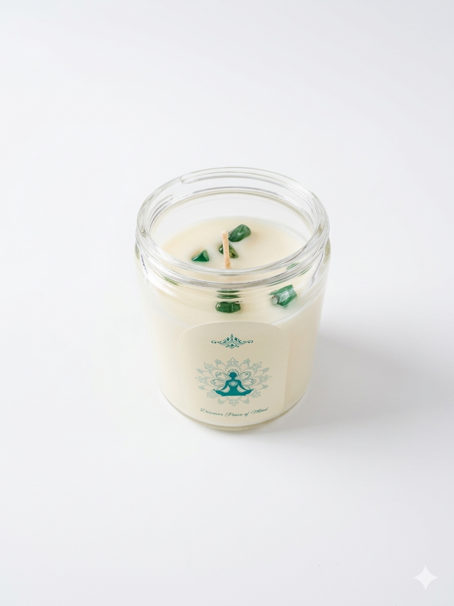 Vela Aromática de Eucalipto & Menta