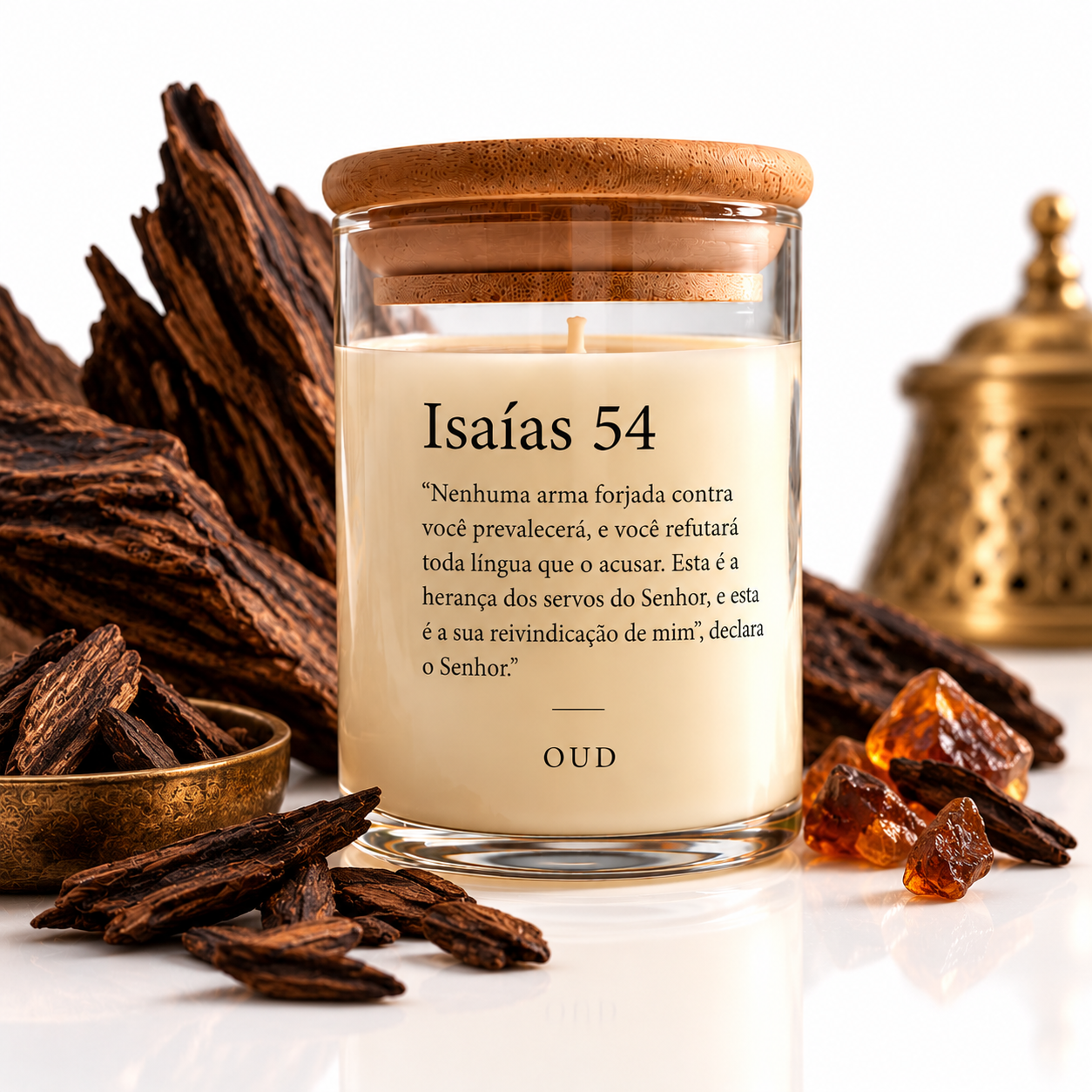 Vela Aromática de Oud