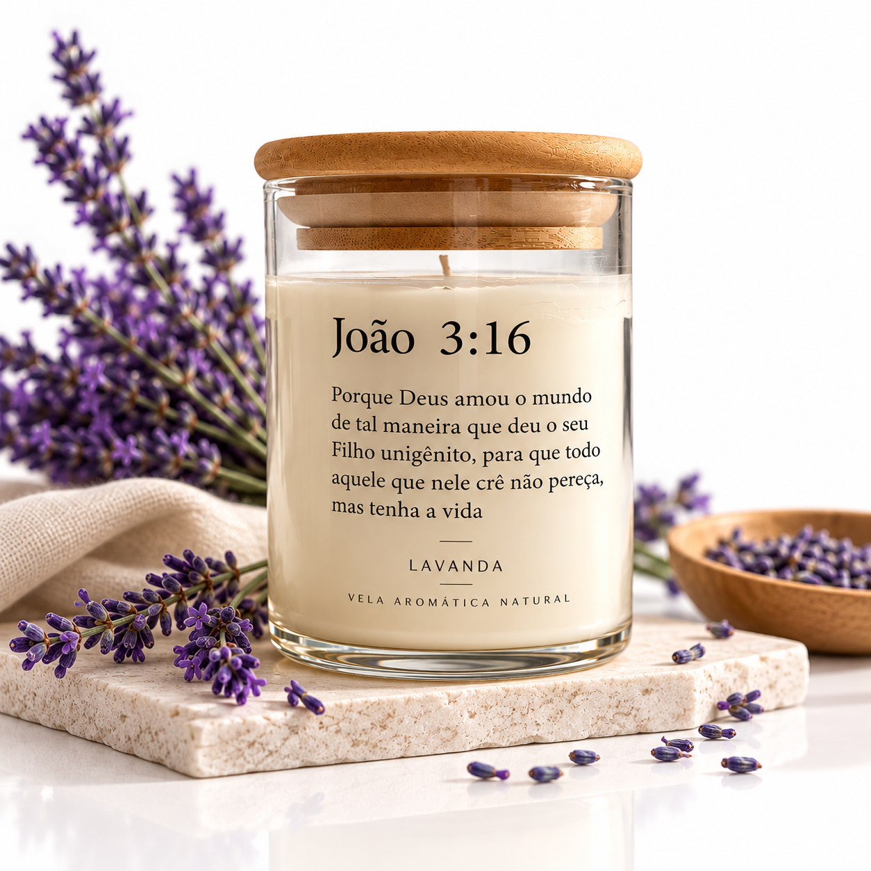 Vela de Lavanda