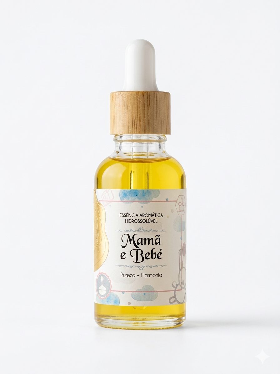 Essência Aromática Hidrossoluvel Mamã Bebé