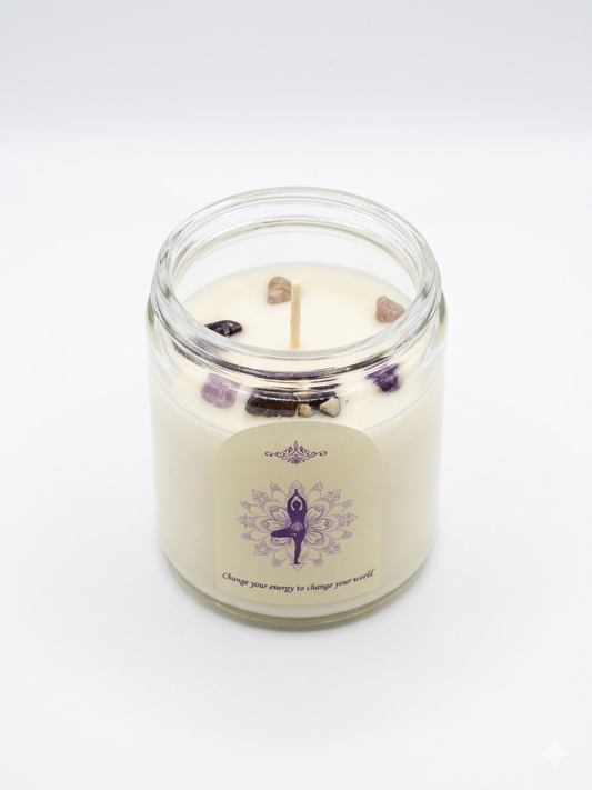 Vela Aromática de Limão & Lavanda