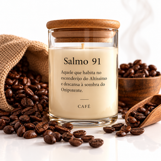 Vela Aromática de Café