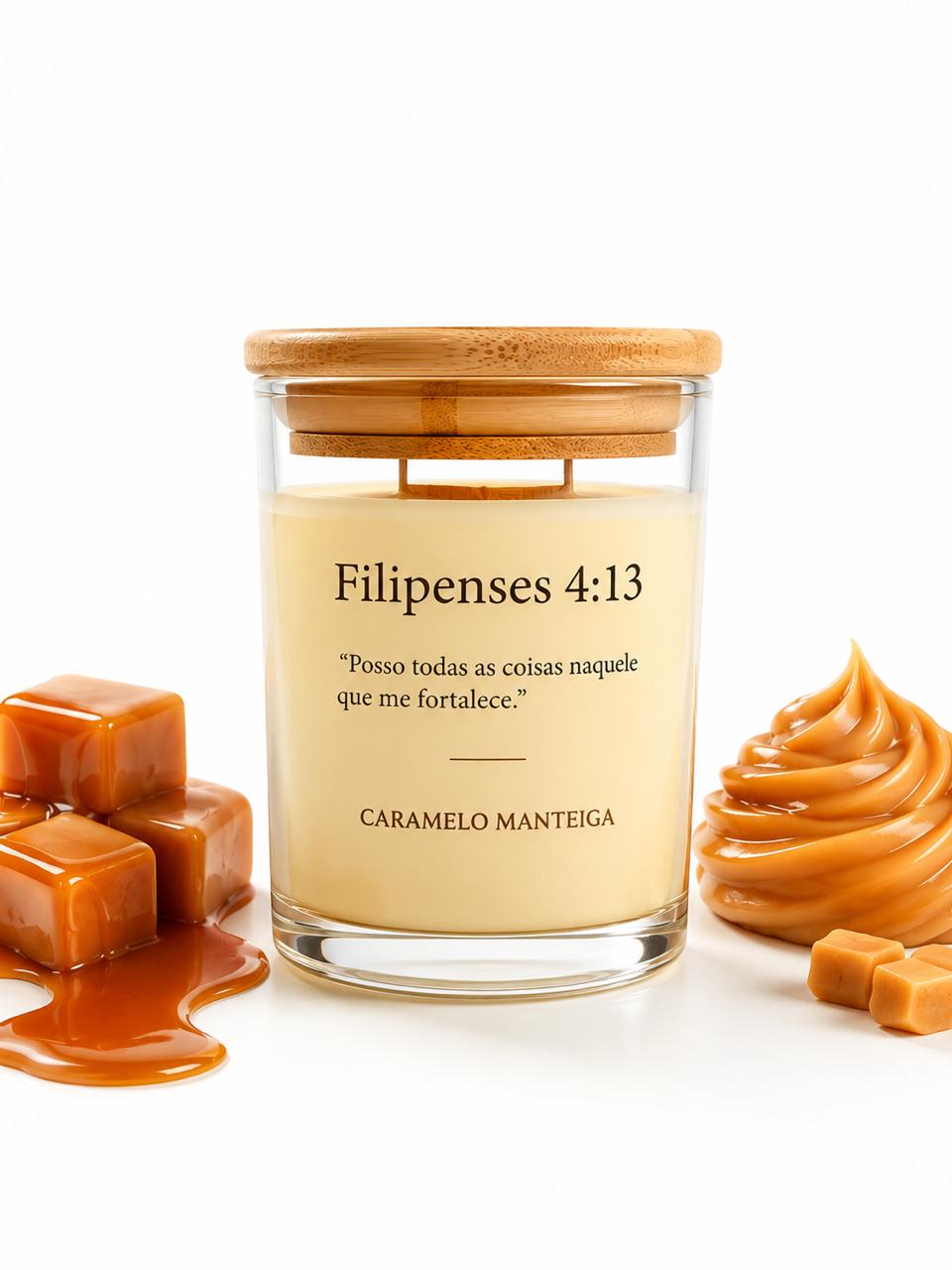 Vela Aromática de Caramelo Manteiga